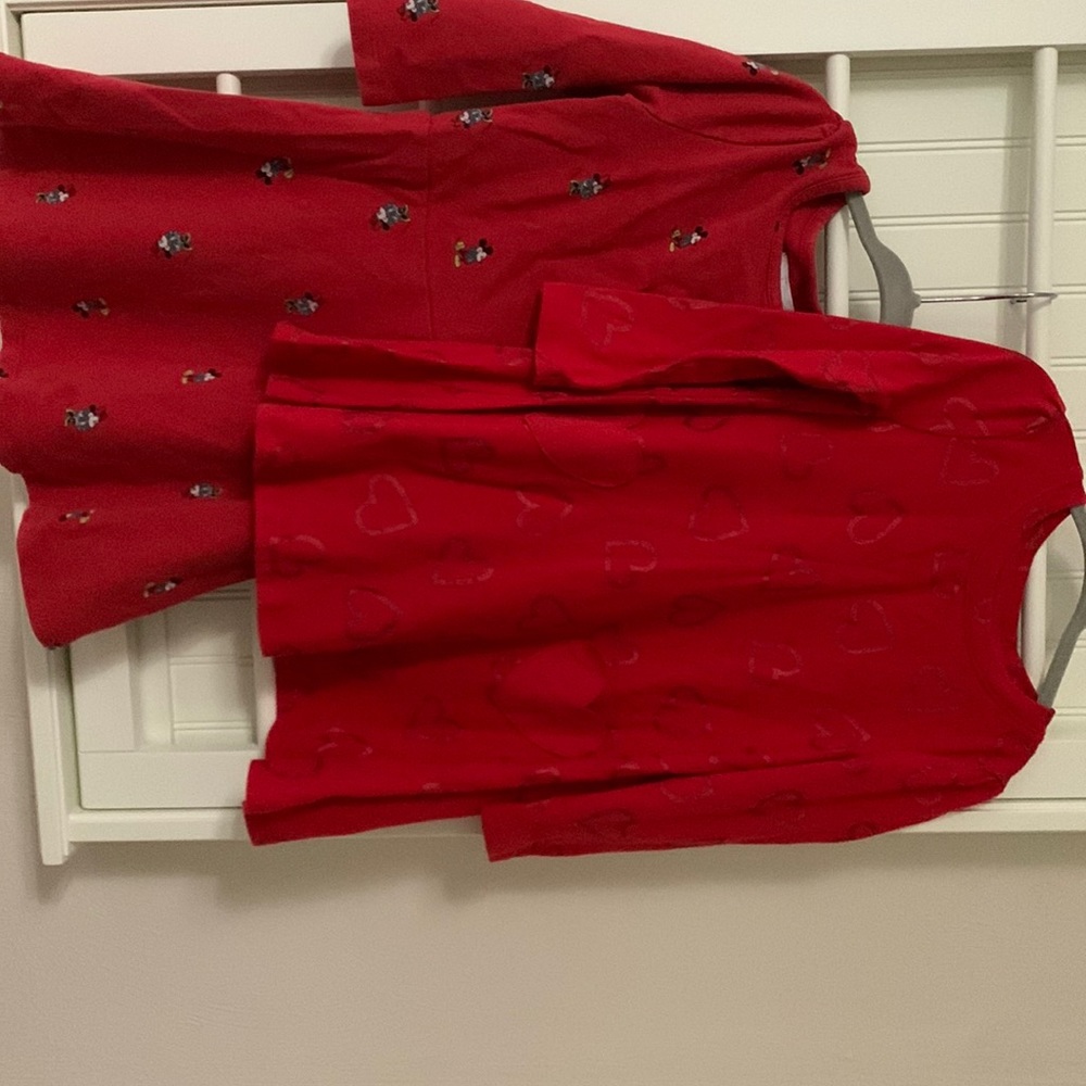 Girls 4t red dress bundle gap Minnie dress